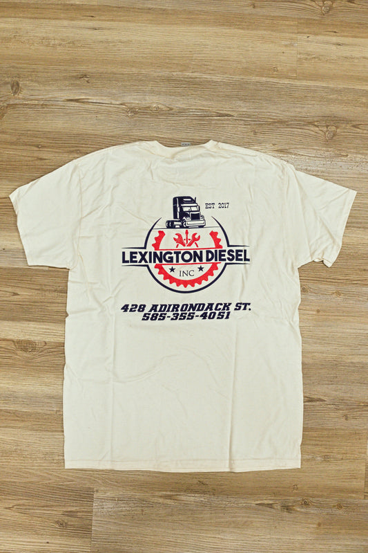 Signature LD T-Shirt VINTAGE TAN